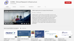 ECRIN YouTube channel